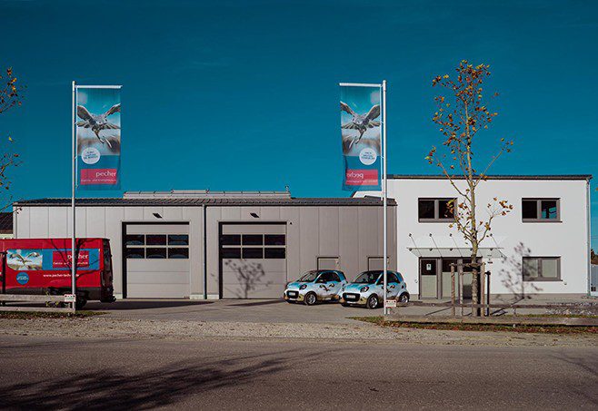 Firmensitz der Elektro Pecher GmbH in Friedberg