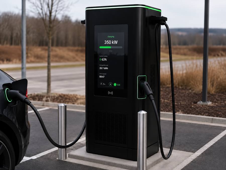 DC-Schnellladestation für Elektroautos